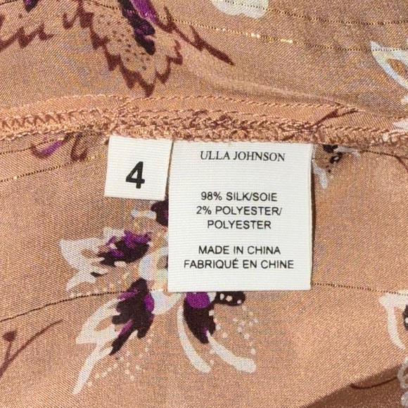 NWT ULLA JOHNSON “Coline” blouse - Picture 7 of 9